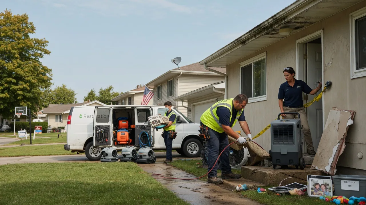 Water Damage Restoration in Clayton, IN near me